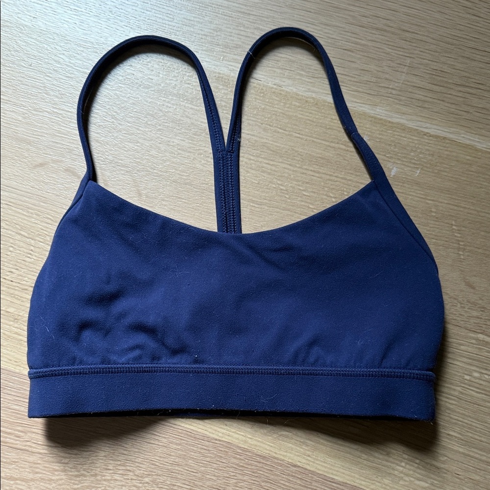 Lululemon Women's Navy Blue Sports Bra